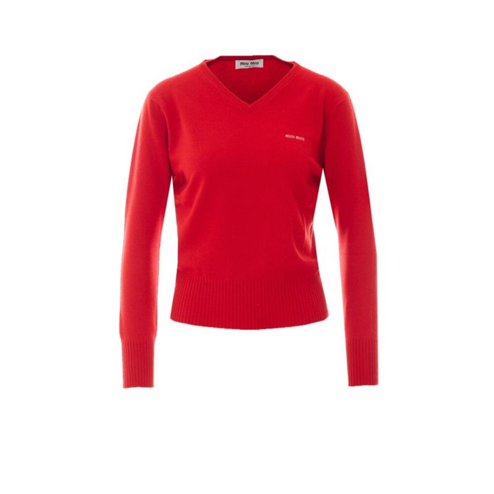 Miu Miu Women Logo Sweater
